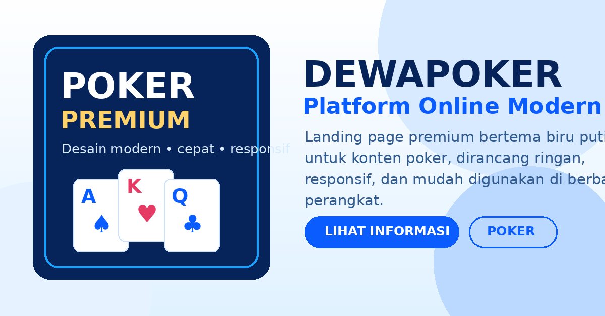 Banner DEWAPOKER biru putih